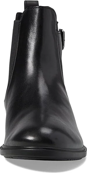 ECCO Dress Classic Chelsea Buckle Ankle Boot Women's Boots Black : EU 35 (US Women's 4-4.5) M, Leather - Image 2
