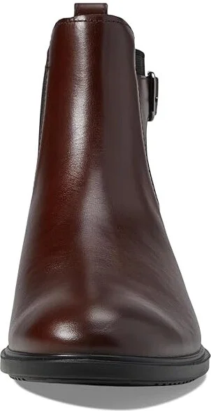 ECCO Dress Classic Chelsea Buckle Ankle Boot Women's Boots Potting Soil : EU 35 (US Women's 4-4.5) M, Leather - Image 2