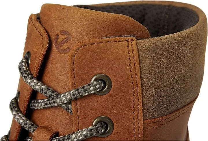 ECCO Elania Lace Boot Women's Boots Cognac/Cocoa Brown : EU 36 (US Women's 5-5.5) M, Suede/Leather - Image 7