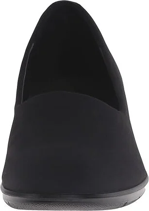 ECCO Felicia Stretch Women's Wedge Shoes Black/Black : EU 36 (US Women's 5-5.5) M, Leather - Image 6