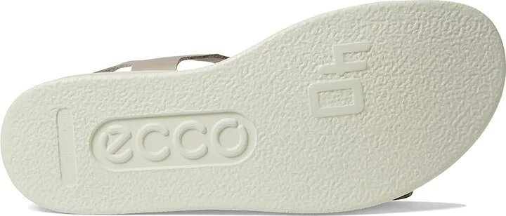 ECCO Flowt 2 Band Sandal Women's Sandals Grey Rose Metallic : EU 36 (US Women's 5-5.5) M, Leather - Image 3