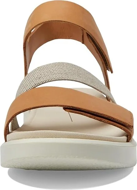 ECCO Flowt 2 Band Sandal Women's Sandals Lion156 : EU 35 (US Women's 4-4.5) M, Leather - Image 2