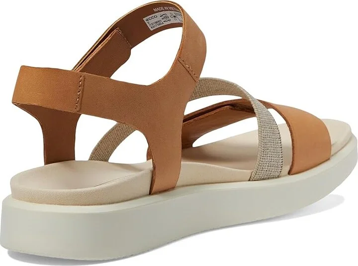 ECCO Flowt 2 Band Sandal Women's Sandals Lion156 : EU 35 (US Women's 4-4.5) M, Leather - Image 4