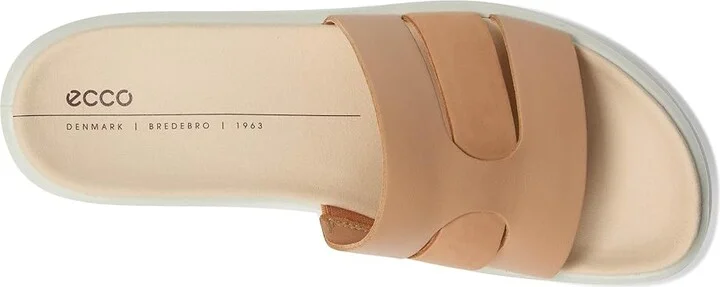 ECCO Flowt Oasis Slide Sandal Women's Sandals Biscuit/Biscuit Nubuck : EU 40 (US Women's 9-9.5) M, Leather - Image 2