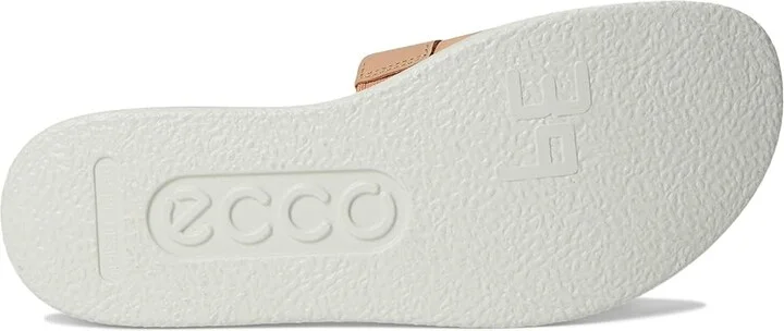 ECCO Flowt Oasis Slide Sandal Women's Sandals Biscuit/Biscuit Nubuck : EU 40 (US Women's 9-9.5) M, Leather - Image 3