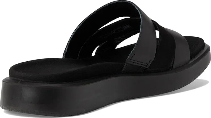 ECCO Flowt Oasis Slide Sandal Women's Sandals Black/Black : EU 39 (US Women's 8-8.5) M, Leather - Image 4