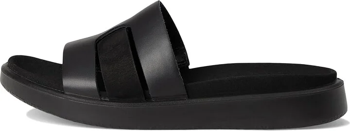 ECCO Flowt Oasis Slide Sandal Women's Sandals Black/Black : EU 39 (US Women's 8-8.5) M, Leather - Image 6
