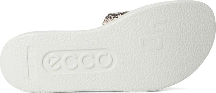 ECCO Flowt Oasis Slide Sandal Women's Sandals Moonrock/Python : EU 43 (US Women's 12-12.5) M, Leather - Image 3