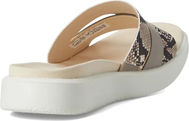 ECCO Flowt Oasis Slide Sandal Women's Sandals Moonrock/Python : EU 43 (US Women's 12-12.5) M, Leather - Image 4