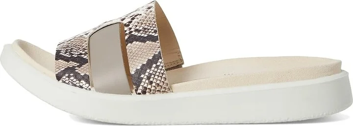ECCO Flowt Oasis Slide Sandal Women's Sandals Moonrock/Python : EU 43 (US Women's 12-12.5) M, Leather - Image 6