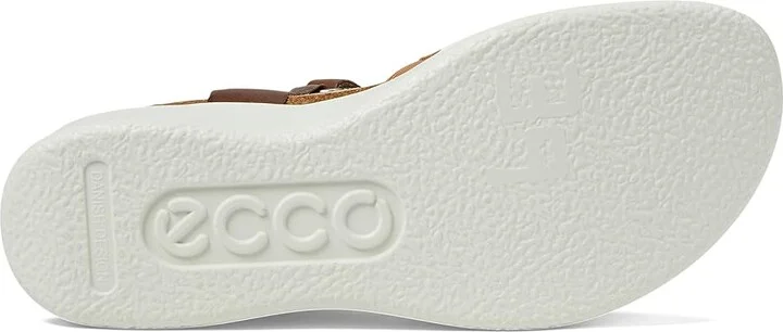 ECCO Flowt Wedge Cork Sandal Women's Shoes Cashmere : EU 41 (US Women's 10-10.5) M, Leather - Image 3