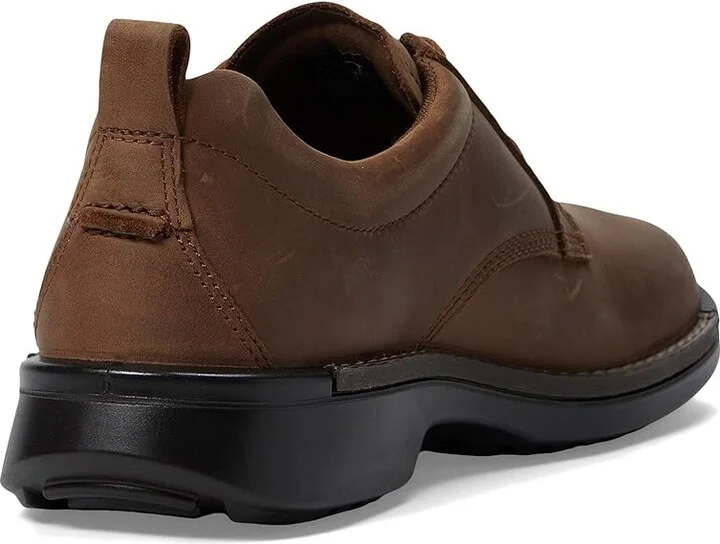 ECCO Fusion Plain Toe Tie Men's Shoes Cocoa Brown : EU 39 (US Men's 5-5.5) M, Leather - Image 4