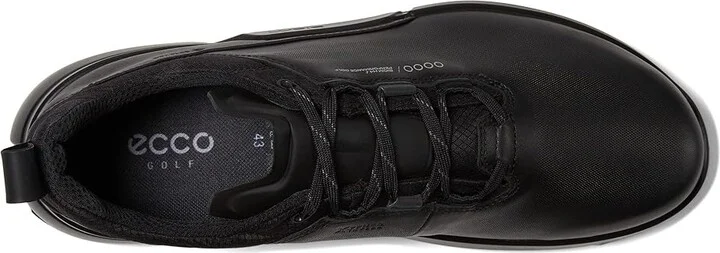 ECCO Golf Biom H4 GORE-TEX(r) Waterproof Golf Hybrid Men's Shoes Black Cow Leather : EU 39 (US Men's 5-5.5) D - Medium - Image 2