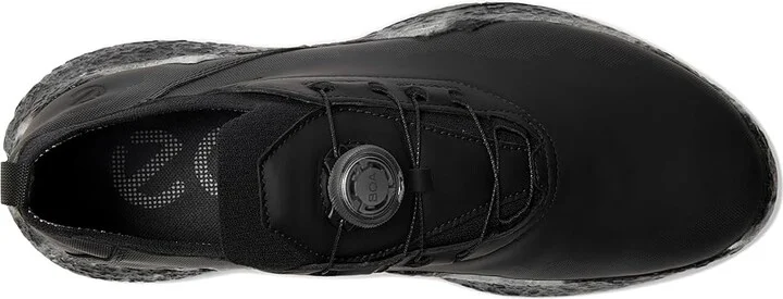 ECCO Golf BIOM Hybrid 5 BOA Waterproof Golf Shoe Men's Golf Shoes Black : EU 41 (US Men's 7-7.5) D - Medium, Leather - Image 2