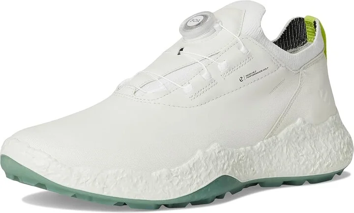 ECCO Golf BIOM Hybrid 5 BOA Waterproof Golf Shoe Men's Golf Shoes White : EU 44 (US Men's 10-10.5) D - Medium, Leather - Image 5
