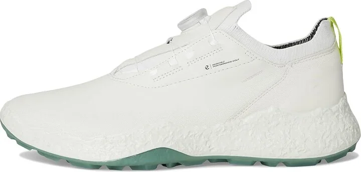ECCO Golf BIOM Hybrid 5 BOA Waterproof Golf Shoe Men's Golf Shoes White : EU 44 (US Men's 10-10.5) D - Medium, Leather - Image 6