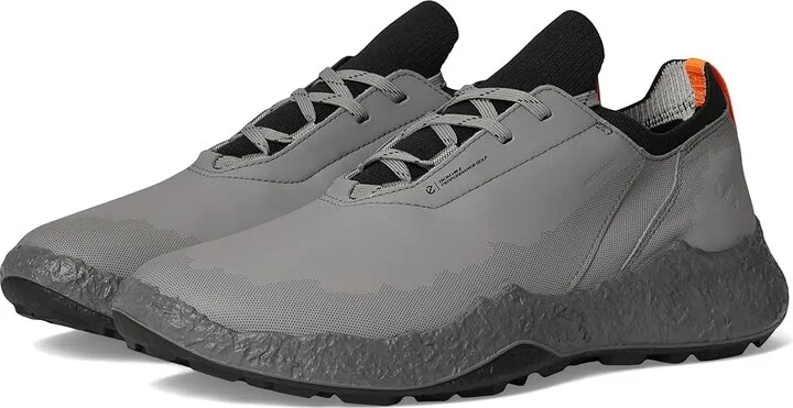 ECCO Golf BIOM Hybrid 5 Lace Waterproof Golf Shoe Men's Golf Shoes Steel : EU 44 (US Men's 10-10.5) D - Medium, Leather