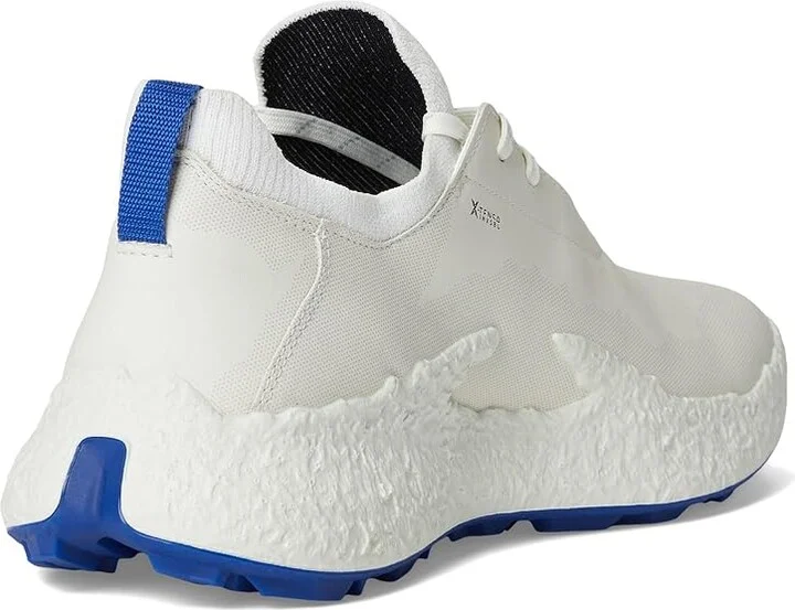 ECCO Golf BIOM Hybrid 5 Lace Waterproof Golf Shoe Men's Golf Shoes White/Virtual : EU 40 (US Men's 6-6.5) D - Medium, Leather - Image 4