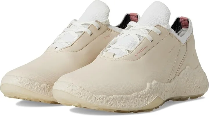 ECCO Golf BIOM Hybrid 5 Lace Waterproof Golf Shoe Women's Golf Shoes Limestone : EU 38 (US Women's 7-7.5) B - Medium, Leather