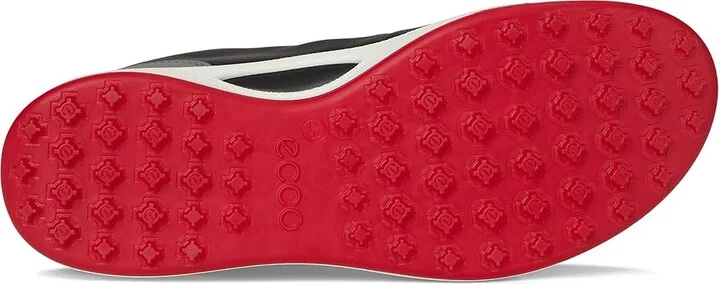 ECCO Golf Biom Hybrid Bny Waterproof Golf Shoe Men's Golf Shoes Black/Chili Red : EU 39 (US Men's 5-5.5) D - Medium, Leather - Image 3