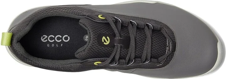 ECCO Golf Biom Hybrid Bny Waterproof Golf Shoe Men's Golf Shoes Steel/Magnet : EU 42 (US Men's 8-8.5) D - Medium, Leather - Image 2