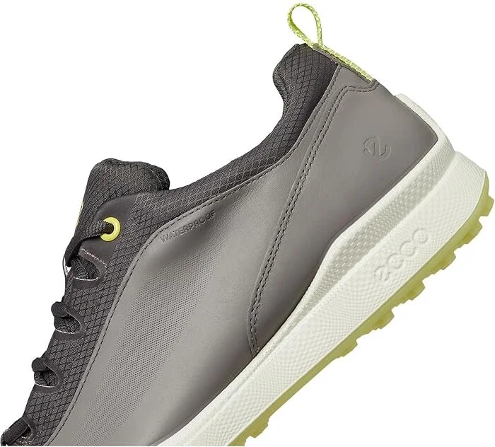ECCO Golf Biom Hybrid Bny Waterproof Golf Shoe Men's Golf Shoes Steel/Magnet : EU 42 (US Men's 8-8.5) D - Medium, Leather - Image 7