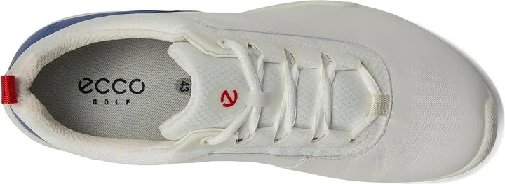 ECCO Golf BIOM Hybrid BNY Waterproof Men's Shoes White/Mazarine Blue : EU 39 (US Men's 5-5.5) D - Medium, Leather - Image 2