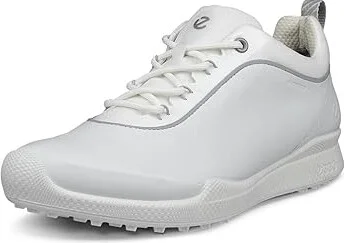ECCO Golf BIOM Hybrid BNY Waterproof Women's Shoes White : EU 36 (US Women's 5-5.5) B - Medium, Leather