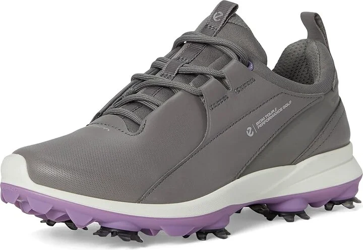 ECCO Golf Biom Tour Waterproof Golf Shoe Women's Golf Shoes Steel : EU 38 (US Women's 7-7.5) B - Medium, Leather - Image 5