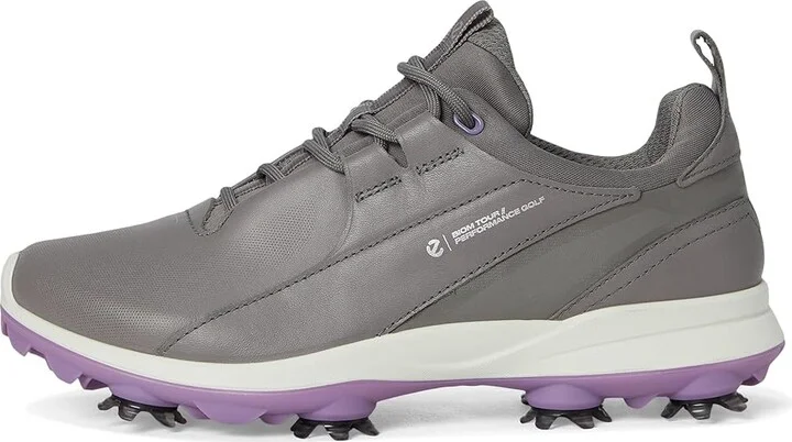 ECCO Golf Biom Tour Waterproof Golf Shoe Women's Golf Shoes Steel : EU 38 (US Women's 7-7.5) B - Medium, Leather - Image 6