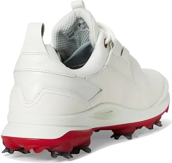 ECCO Golf Biom Tour Waterproof Golf Shoe Women's Golf Shoes White : EU 39 (US Women's 8-8.5) B - Medium, Leather - Image 4