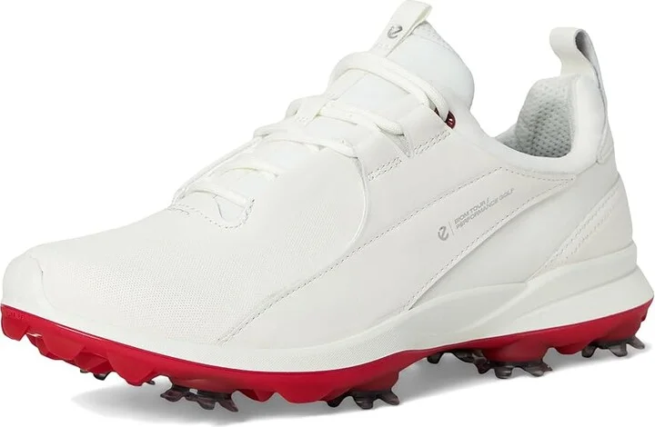 ECCO Golf Biom Tour Waterproof Golf Shoe Women's Golf Shoes White : EU 39 (US Women's 8-8.5) B - Medium, Leather - Image 5