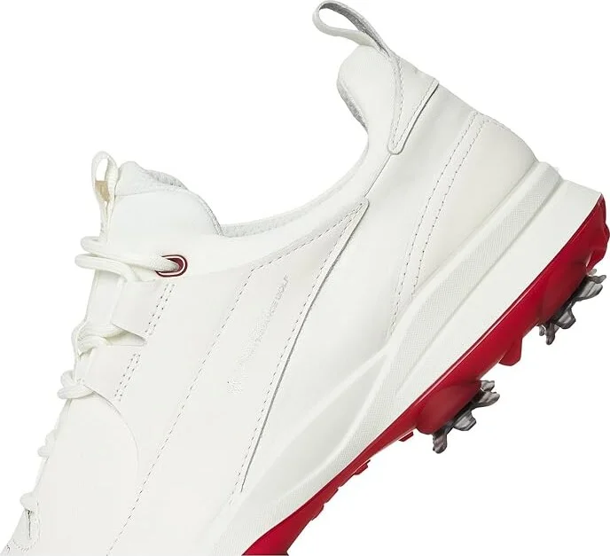 ECCO Golf Biom Tour Waterproof Golf Shoe Women's Golf Shoes White : EU 39 (US Women's 8-8.5) B - Medium, Leather - Image 7
