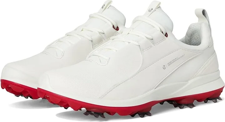 ECCO Golf Biom Tour Waterproof Golf Shoe Women's Golf Shoes White : EU 39 (US Women's 8-8.5) B - Medium, Leather