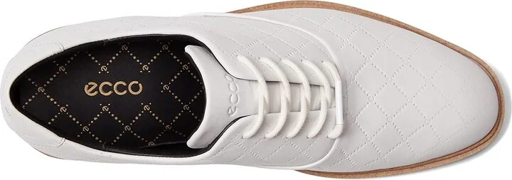 ECCO Golf Classic Hybrid Hydromax Golf Shoes Men's Shoes White Cow Leather : EU 39 (US Men's 5-5.5) D - Medium - Image 2