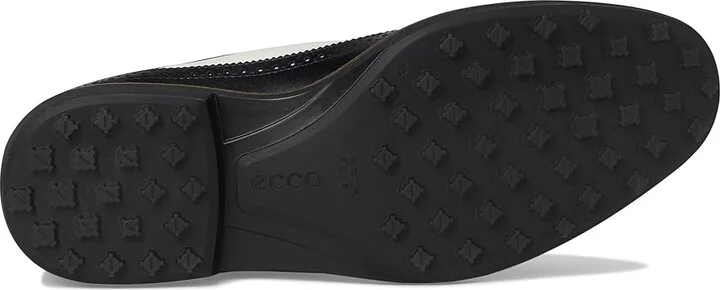 ECCO Golf Classic Hybrid Wing Tip Water Resistant Men's Shoes Black/White : EU 43 (US Men's 9-9.5) D - Medium, Leather - Image 3