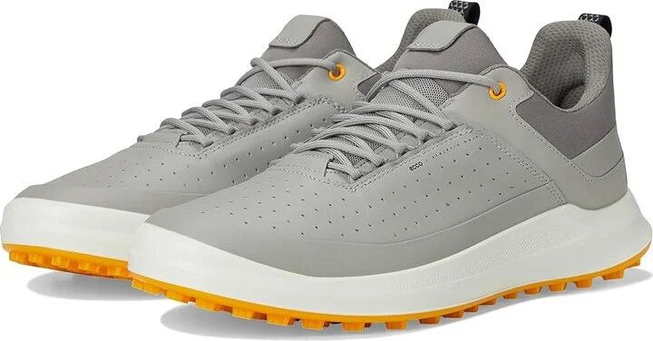 ECCO Golf Core Lace Waterproof Golf Shoe Men's Golf Shoes Wild Dove/Steel : EU 42 (US Men's 8-8.5) D - Medium, Leather
