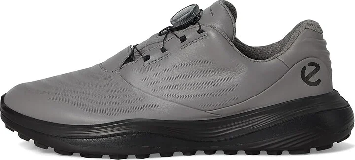 ECCO Golf LT1 BOA Hybrid Waterproof Golf Shoe Men's Golf Shoes Steel : EU 47 (US Men's 13-13.5) D - Medium, Leather - Image 6