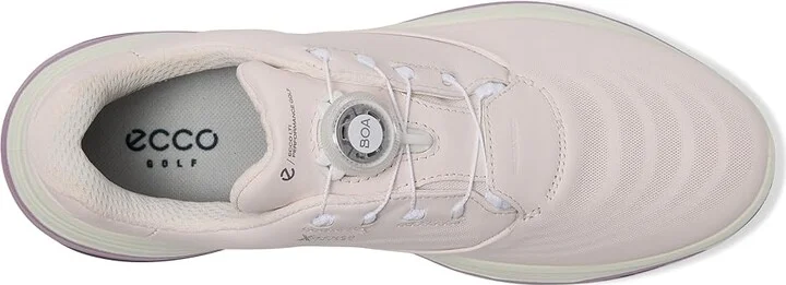 ECCO Golf Lt1 Boa Hybrid Waterproof Golf Shoe Women's Golf Shoes Delicacy : EU 39 (US Women's 8-8.5) B - Medium, Leather - Image 2