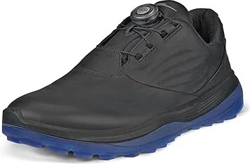 ECCO Golf LT1 BOA Hybrid Waterproof Men's Shoes Black : EU 46 (US Men's 12-12.5) D - Medium, Leather