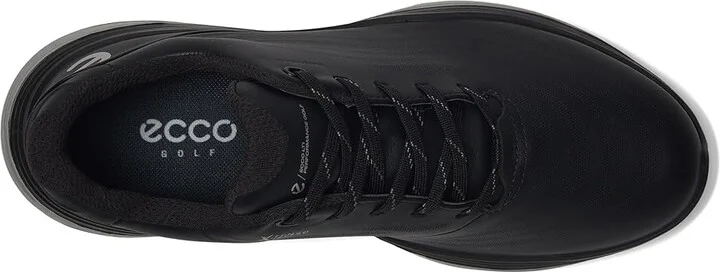 ECCO Golf LT1 Hybrid Waterproof Men's Shoes Black : EU 43 (US Men's 9-9.5) D - Medium, Leather - Image 2