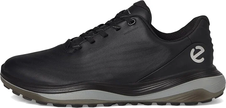 ECCO Golf LT1 Hybrid Waterproof Men's Shoes Black : EU 43 (US Men's 9-9.5) D - Medium, Leather - Image 6