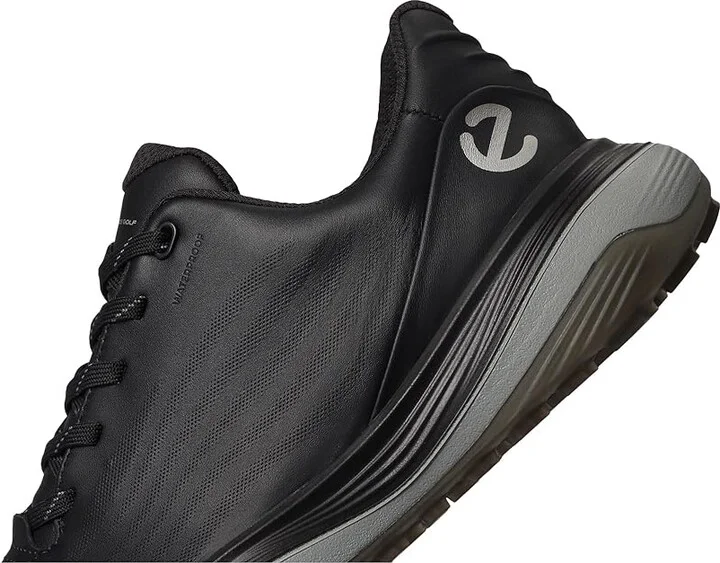 ECCO Golf LT1 Hybrid Waterproof Men's Shoes Black : EU 43 (US Men's 9-9.5) D - Medium, Leather - Image 7