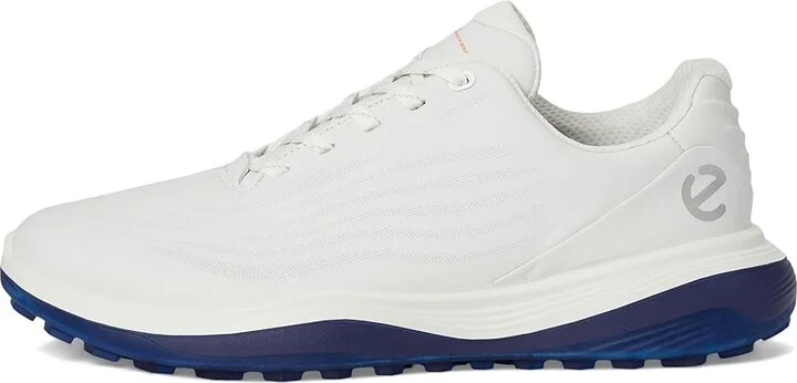 ECCO Golf LT1 Hybrid Waterproof Men's Shoes White/Blue : EU 41 (US Men's 7-7.5) D - Medium, Leather - Image 6