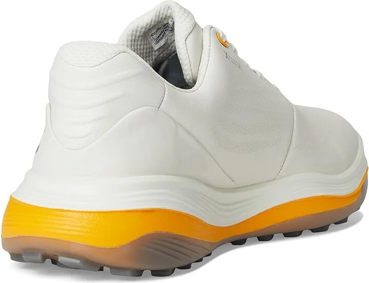 ECCO Golf LT1 Hybrid Waterproof Men's Shoes White/Sunrise : EU 46 (US Men's 12-12.5) D - Medium, Leather - Image 4