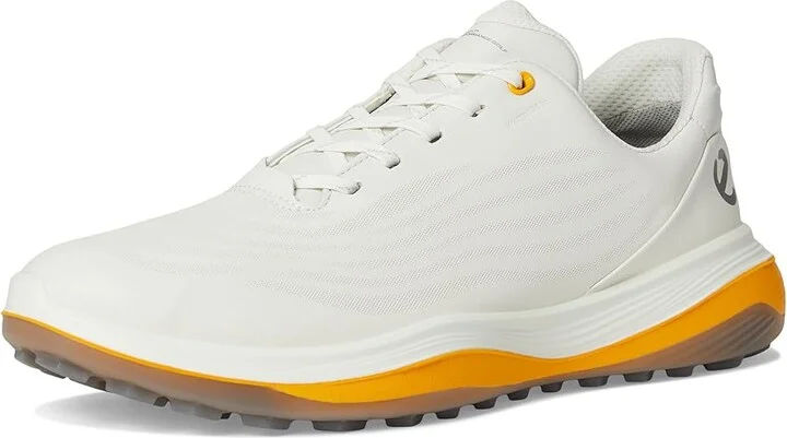 ECCO Golf LT1 Hybrid Waterproof Men's Shoes White/Sunrise : EU 46 (US Men's 12-12.5) D - Medium, Leather - Image 5