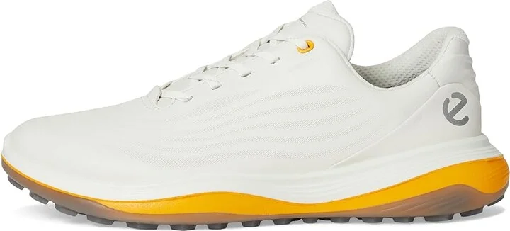 ECCO Golf LT1 Hybrid Waterproof Men's Shoes White/Sunrise : EU 46 (US Men's 12-12.5) D - Medium, Leather - Image 6