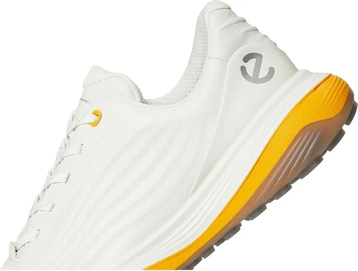 ECCO Golf LT1 Hybrid Waterproof Men's Shoes White/Sunrise : EU 46 (US Men's 12-12.5) D - Medium, Leather - Image 7