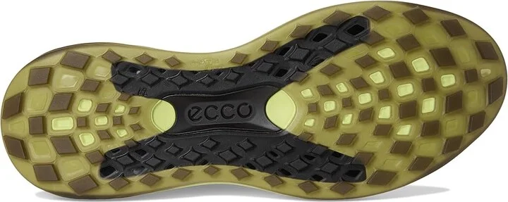 ECCO Golf LT1 Hybrid Waterproof Men's Shoes White/Yellow : EU 43 (US Men's 9-9.5) D - Medium, Leather - Image 3