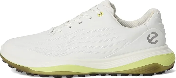 ECCO Golf LT1 Hybrid Waterproof Men's Shoes White/Yellow : EU 43 (US Men's 9-9.5) D - Medium, Leather - Image 6